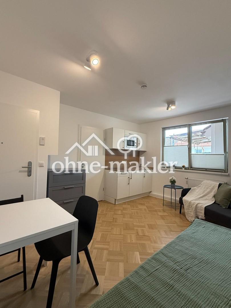 Erstbezug - Möbliertes 1-Zimmer Appartement in Erlanger nähe Bohlenplatz - nach Kernsanierung - Photo 1