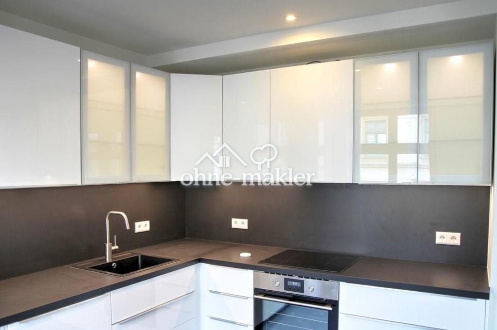 Luxus 3-Zimmer-Wohnung mit Einbauküche, Kamin und großem Balkon - Foto 2