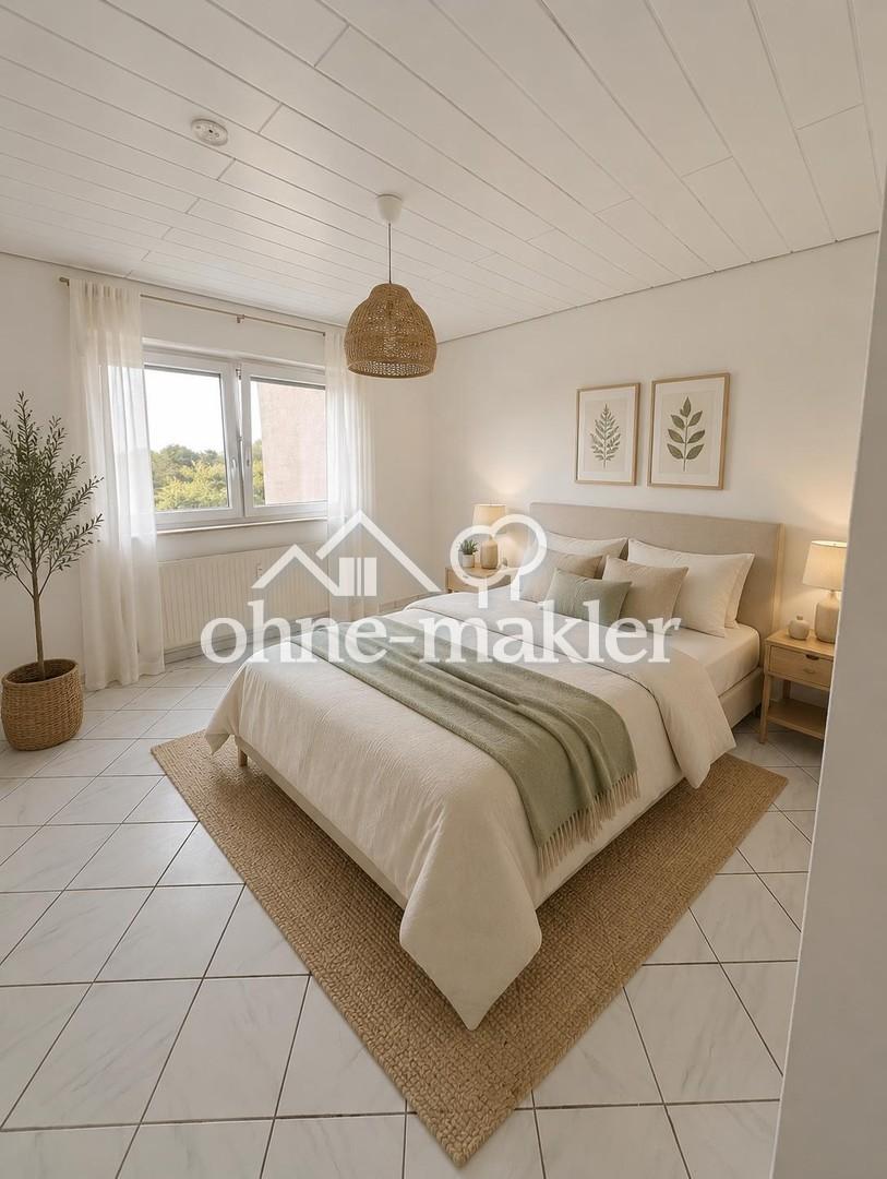 Renovierter Wohntraum mit Seeblick: 87 m² 3-Zimmer-Wohnung inkl. Einbauküche & Balkon - Photo 2