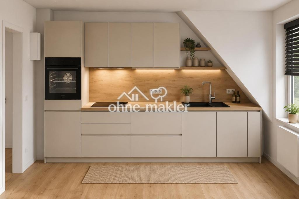 Modernes Wohnen im Michaelisviertel I Kernsanierte 4-Zi.-DG-Wohnung mit unverbaubarem Blick - Photo 5