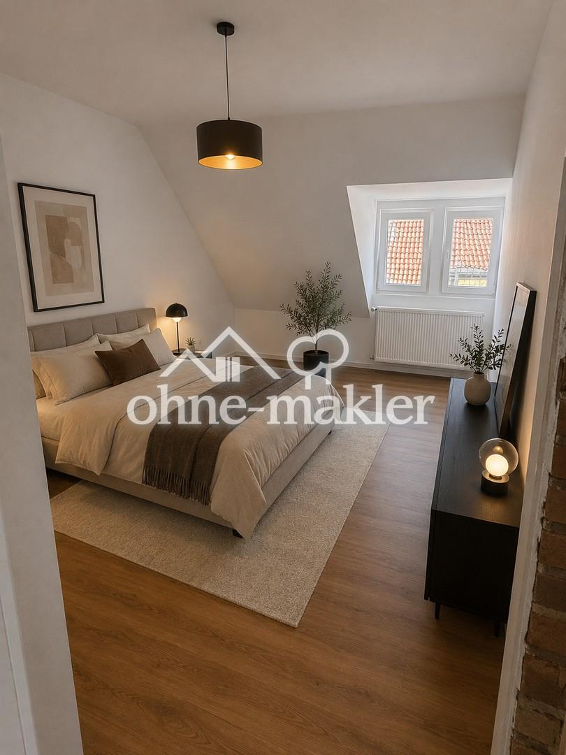 Modernes Wohnen im Michaelisviertel I Kernsanierte 4-Zi.-DG-Wohnung mit unverbaubarem Blick - Photo 2