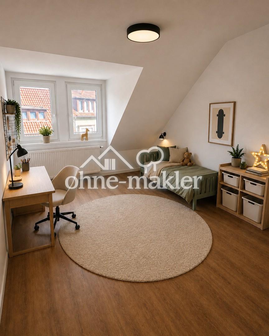 Modernes Wohnen im Michaelisviertel I Kernsanierte 4-Zi.-DG-Wohnung mit unverbaubarem Blick - Photo 3
