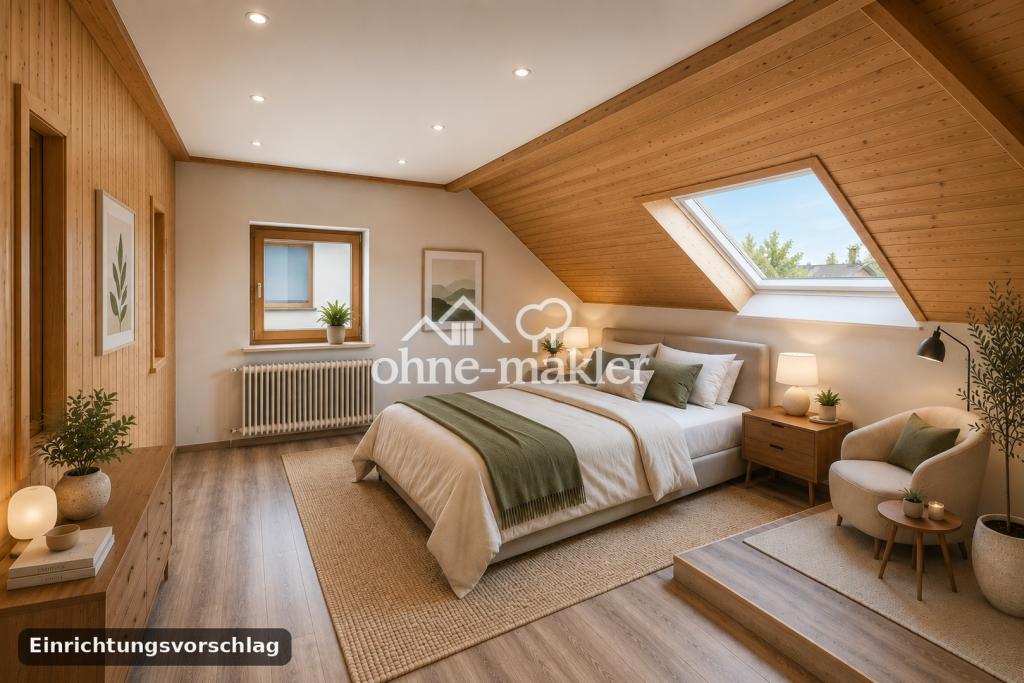 Wohnen wie im eigenen Haus: 6,5-Zi.-Maisonette, 195 m² mit Weitblick, ruhige Waldrandlage in Leimen - Photo 5