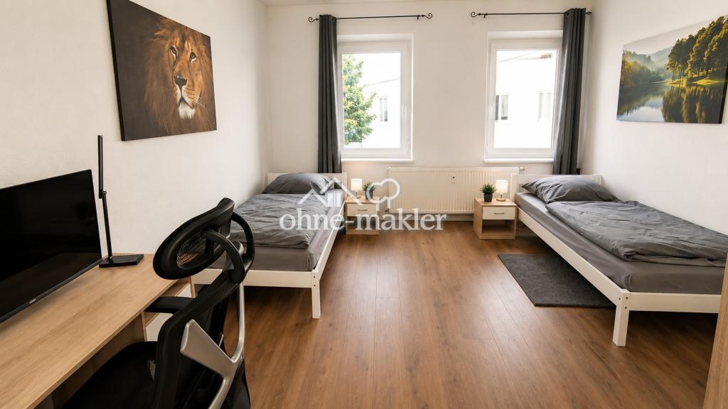 Möblierte 2-Zimmer-Wohnung | Voll ausgestattet| WLAN | 3 Betten | Ab 3 Monaten - Photo 2