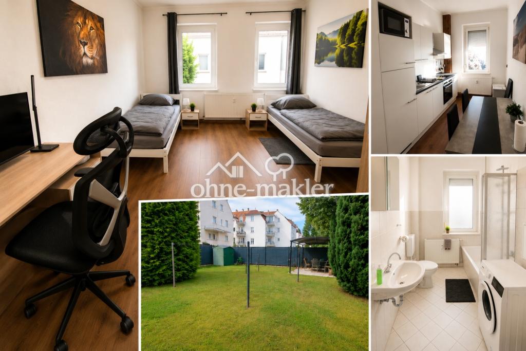 Möblierte 2-Zimmer-Wohnung | Voll ausgestattet| WLAN | 3 Betten | Ab 3 Monaten - Photo 4