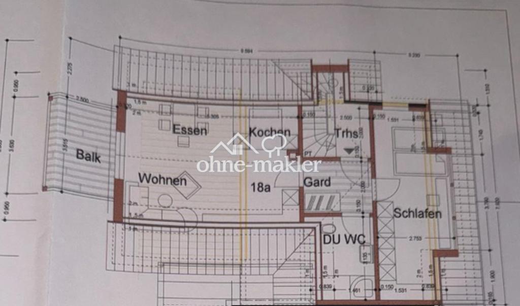 Dachgeschosswohnung mit Weitblick - Photo 5