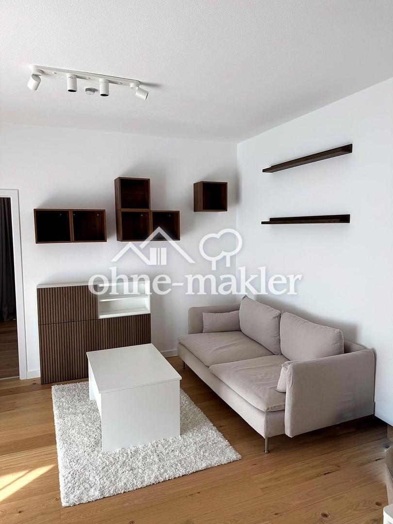 Modern möbliertes 2-Zimmer-Apartment mit Balkon in KfW-55-Effizienzhaus Metzingen - Photo 3