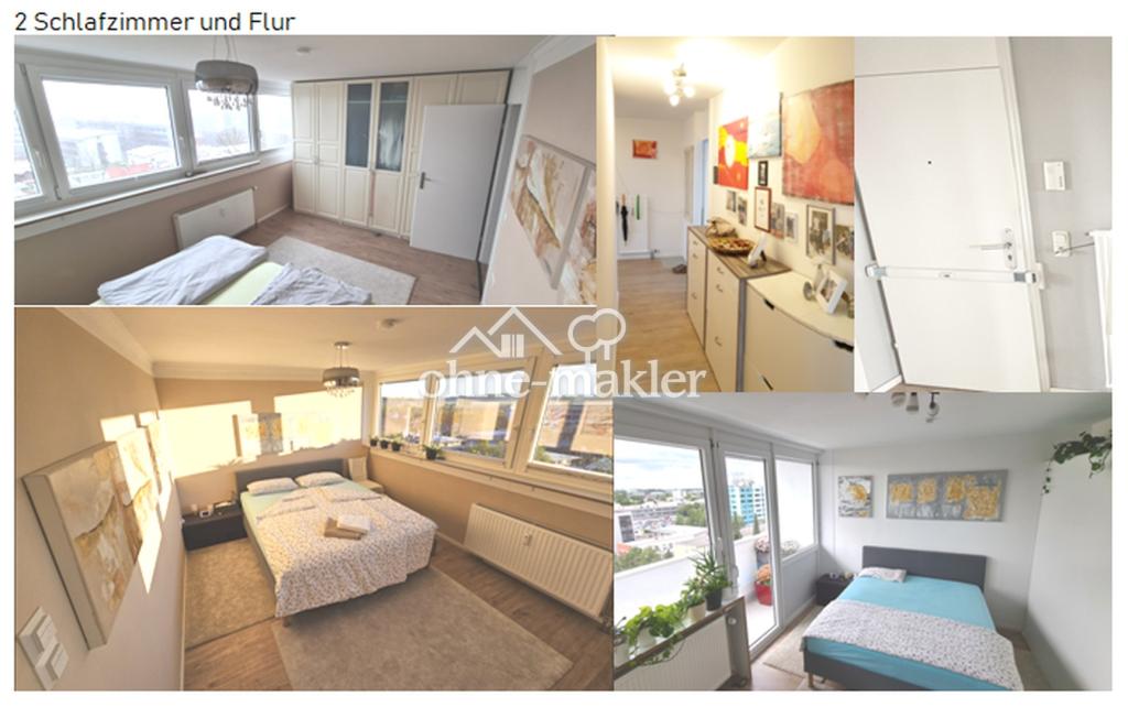 Wohnen auf Zeit: Möblierte 4-Zimmer-Wohnung mit Küche, Bad und Balkon - Foto 2