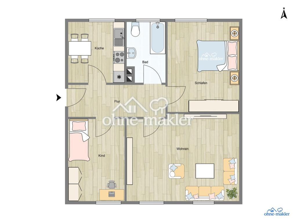 Stilvolle Wohnung in Feldkirchen. Erstbezug nach Sanierung! - Photo 5
