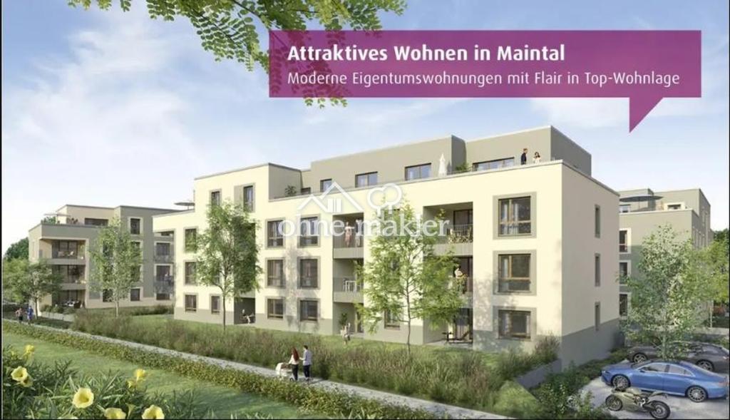 Neubau-Erstbezug |KfW 40 QNG | ca.60 qm Großer Garten | Maintal Dörnigheim | Top Anbindung - Foto 2