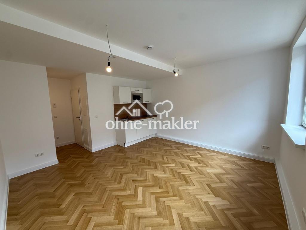 Erstbezug 1-Zimmer Appartement (unmöbliert) in Erlanger nähe Bohlenplatz - nach Kernsanierung - Foto 2