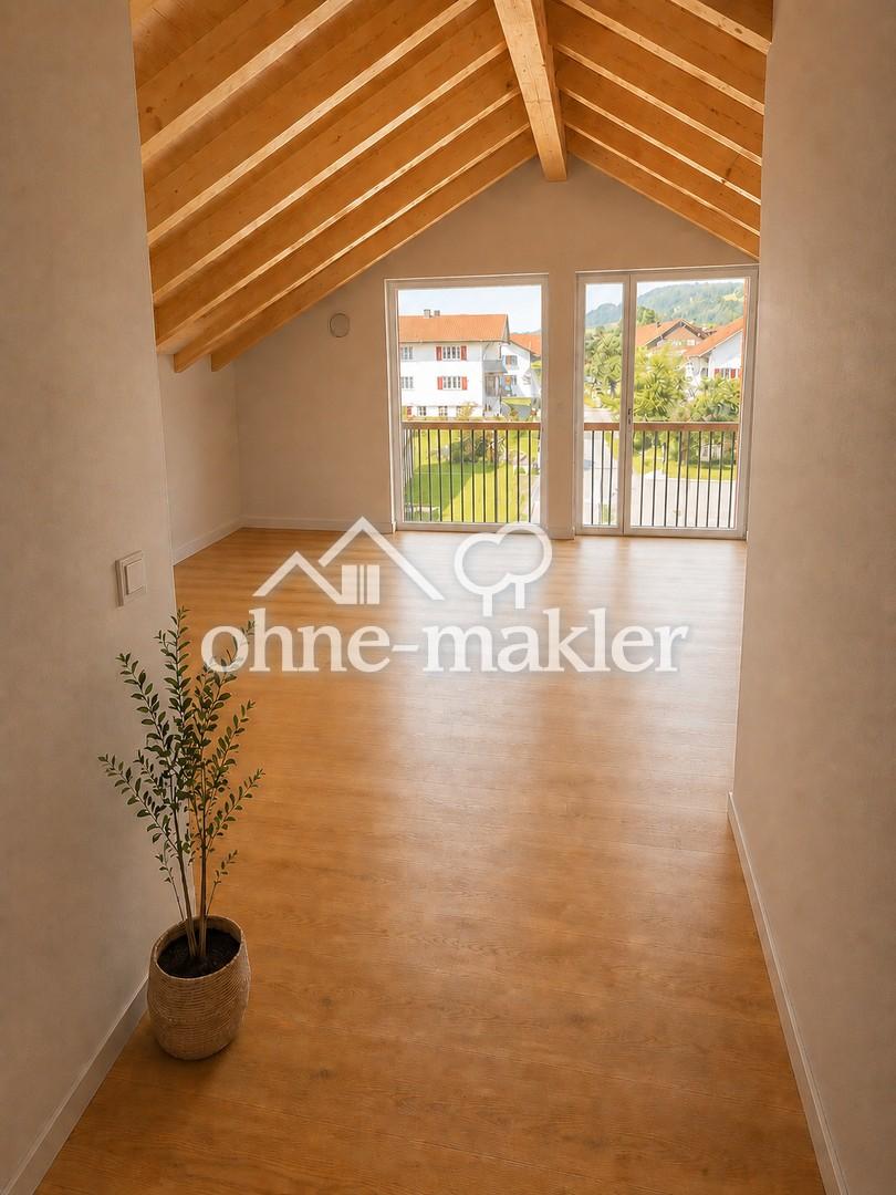 Erstbezug im Allgäu am Grüntensee – WHG 7 Hochwertige Dachgeschosswohnung mit Bergblick - Foto 5