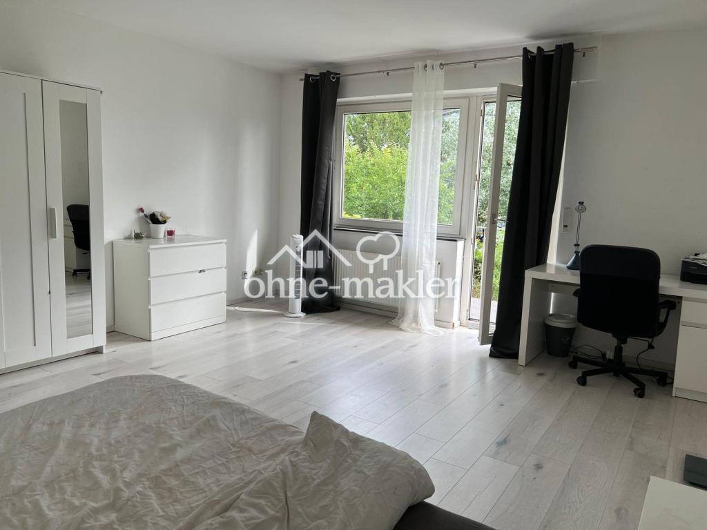 Großzügiges und helles WG-Zimmer mit sonnigem Balkon in ruhiger, zentraler Lage von Darmstadt - Foto 1