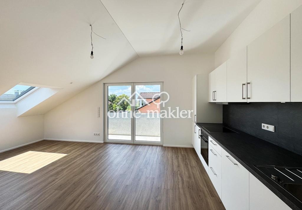 Erstbezug: Moderne 4-Zimmer-Dachgeschosswohnung mit Westbalkon und Klimaanlage in Anzing - WE07 - Photo 1