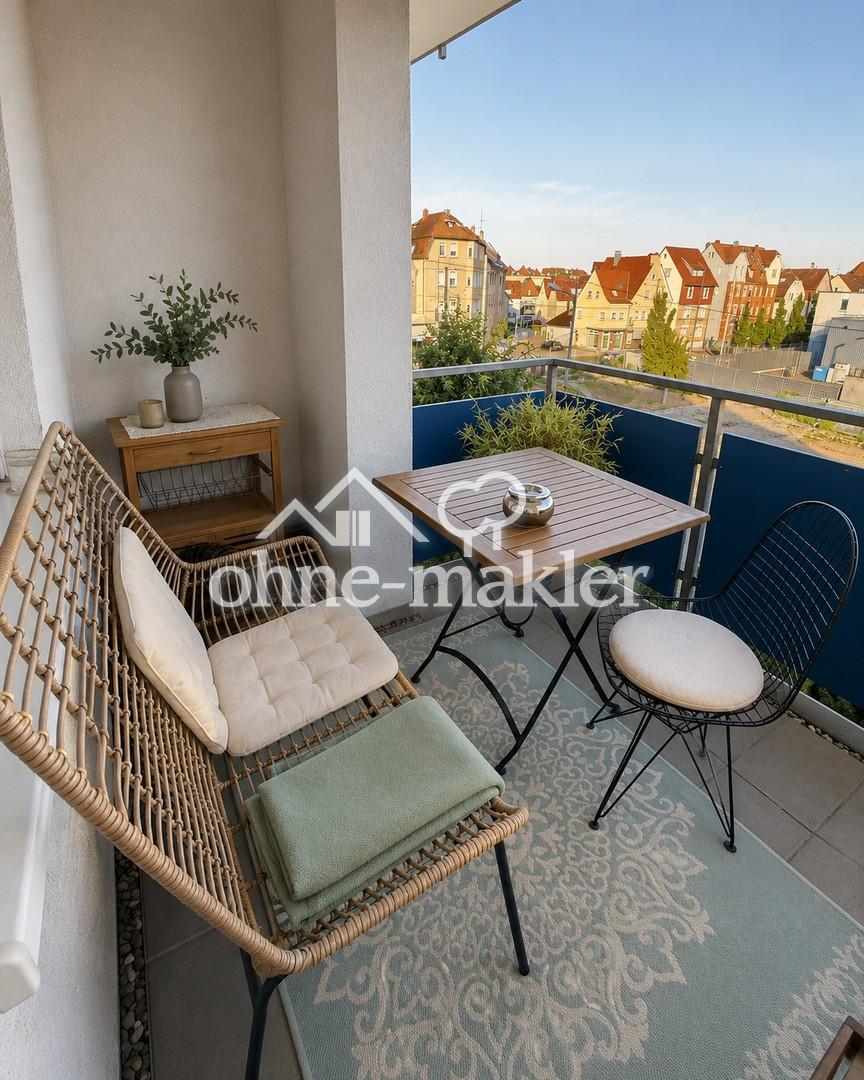 Hochwertige 1,5-Zimmer-Wohnung mit großem Balkon, Aufzug & Tiefgarage - Foto 5