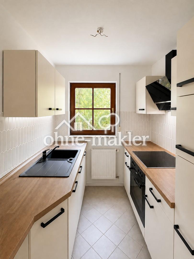Helle 2-Raum Wohnung mit Terasse und EBK - Foto 2