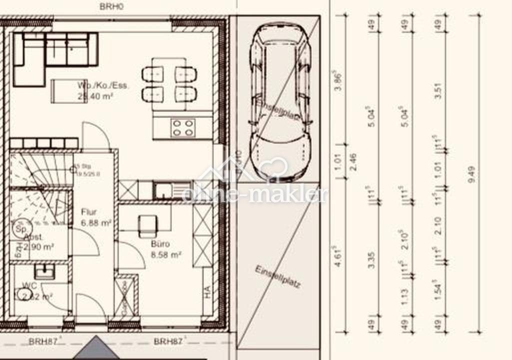 Moderne 4-Zimmer-Doppelhaushälfte mit Balkon und Terrasse – Baujahr 2024 - Foto 4