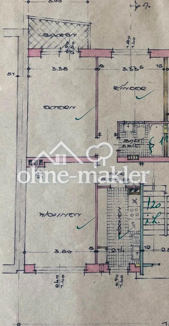 Frisch gestrichene 3-Zimmer-Wohnung mit Balkon am Burbacher Markt – provisionsfrei - Foto 4