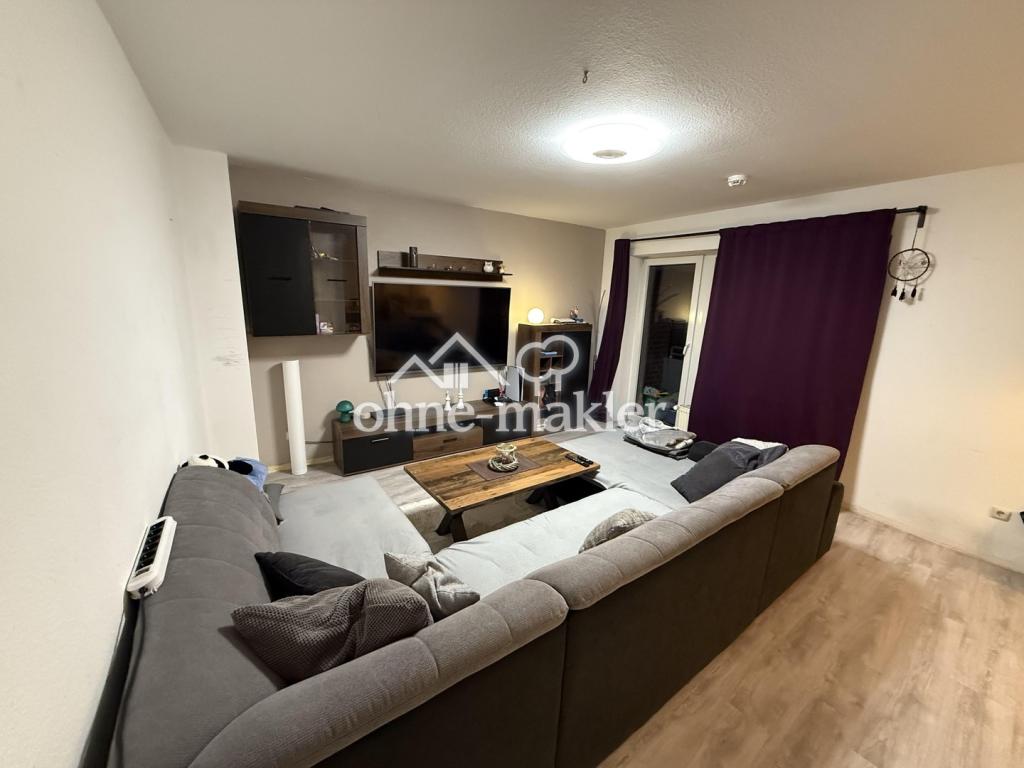 Gepflegte 3-Zimmer-Maisonette-Wohnung mit Balkon und Einbauküche - Foto 1