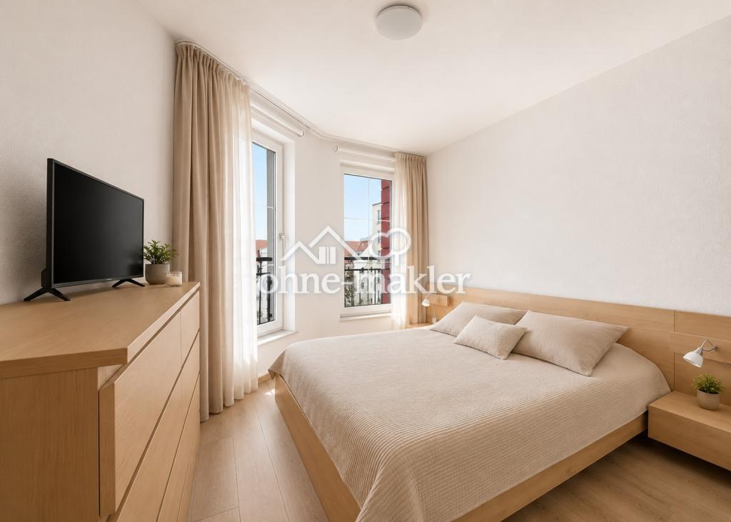 Alexanderplatz: Ruhige, möblierte 2-Zimmer-Neubauwohnung mit Tiefgarage und Doorman-Service - Photo 2
