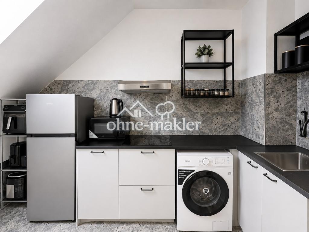 Urban und dennoch ruhig: Sanierte 3-Zimmer-Dachgeschosswohnung in der Frankfurter Innenstadt - Photo 3