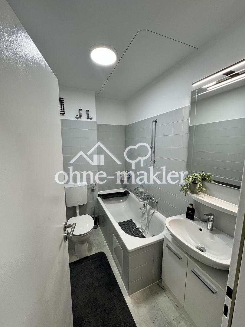 Helle 25m²- 1-Zimmer 25qm,Balkonn,Ebk - Foto 4