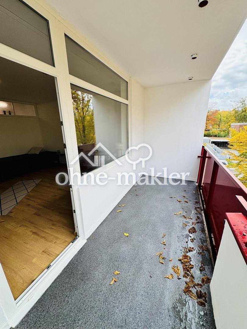 Helle 25m²- 1-Zimmer 25qm,Balkonn,Ebk - Foto 5