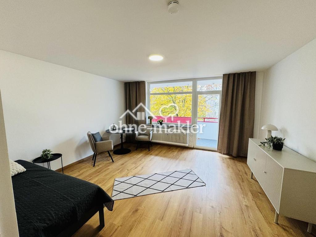 Helle 25m²- 1-Zimmer 25qm,Balkonn,Ebk - Foto 2