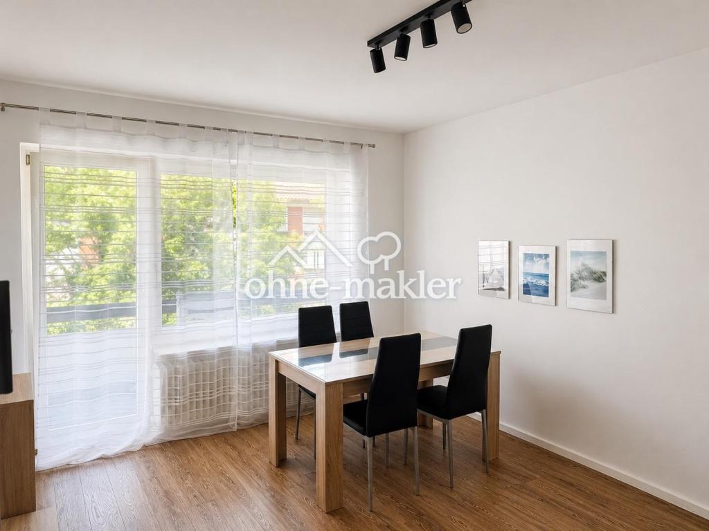 Möblierte 2 Zimmerwohnung mit Balkon in Neu Isenburg zentral - Foto 3