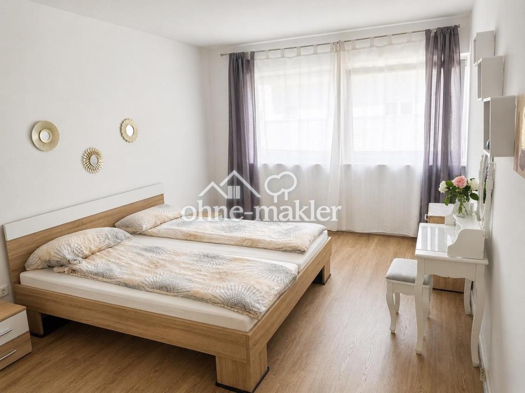 Möblierte 2 Zimmerwohnung mit Balkon in Neu Isenburg zentral - Foto 5