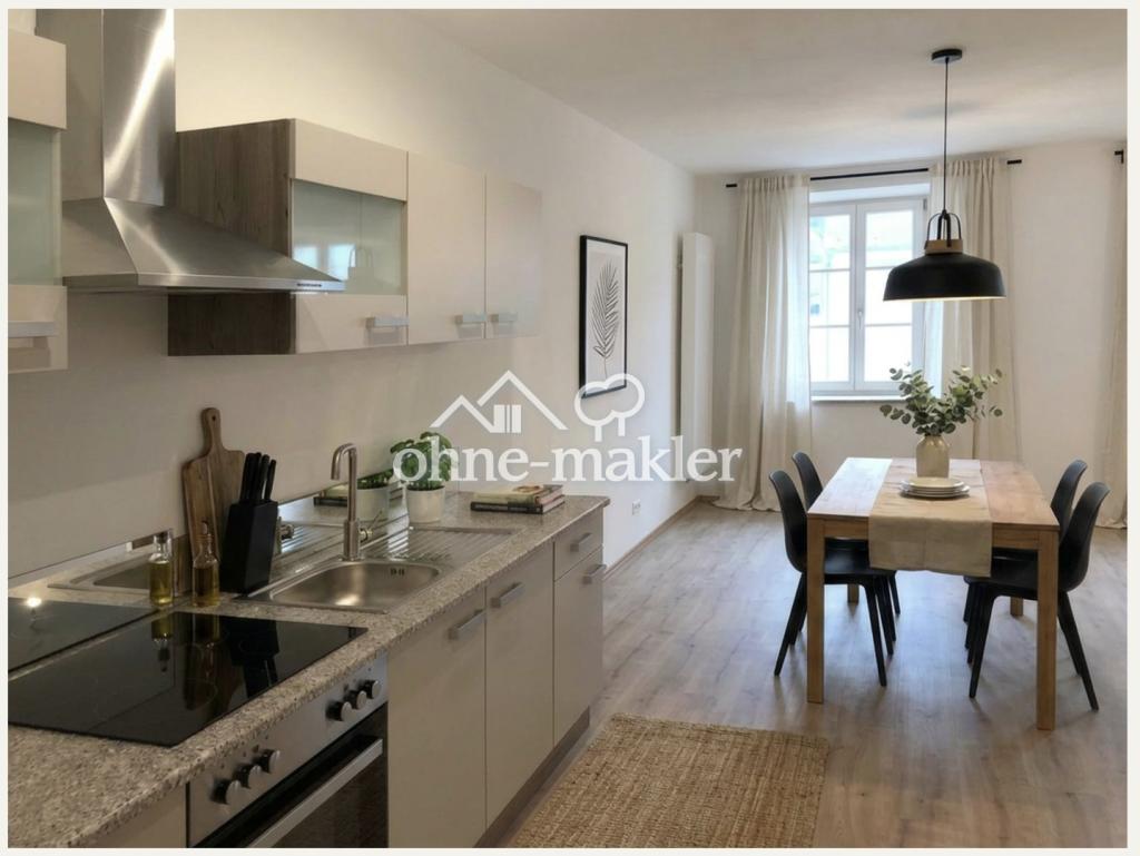 Sanierte 2-Zi-Altbauwohnung mit Einbauküche in Bogen Zentrum (1003) - Foto 5