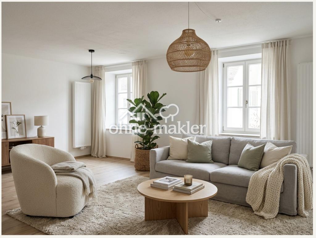 Sanierte 2-Zi-Altbauwohnung mit Einbauküche in Bogen Zentrum (1003) - Foto 2