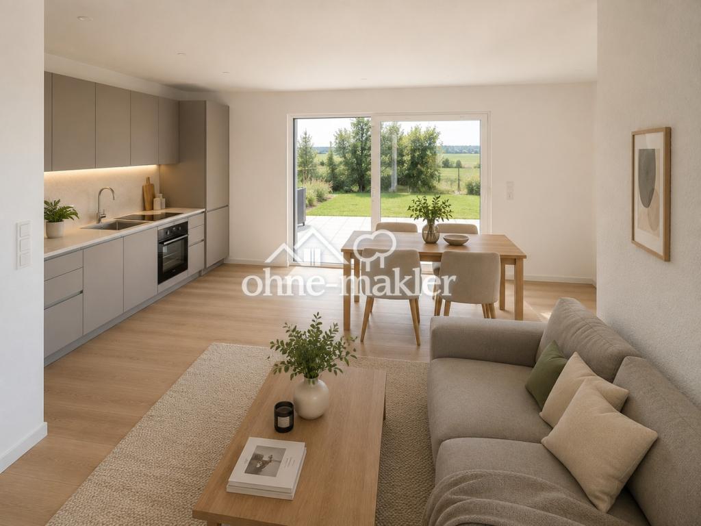 2-Zimmer-Neubau mit zwei Terrassen direkt an den Weinbergen | Erstbezug | KfW 40 QNG - Foto 2
