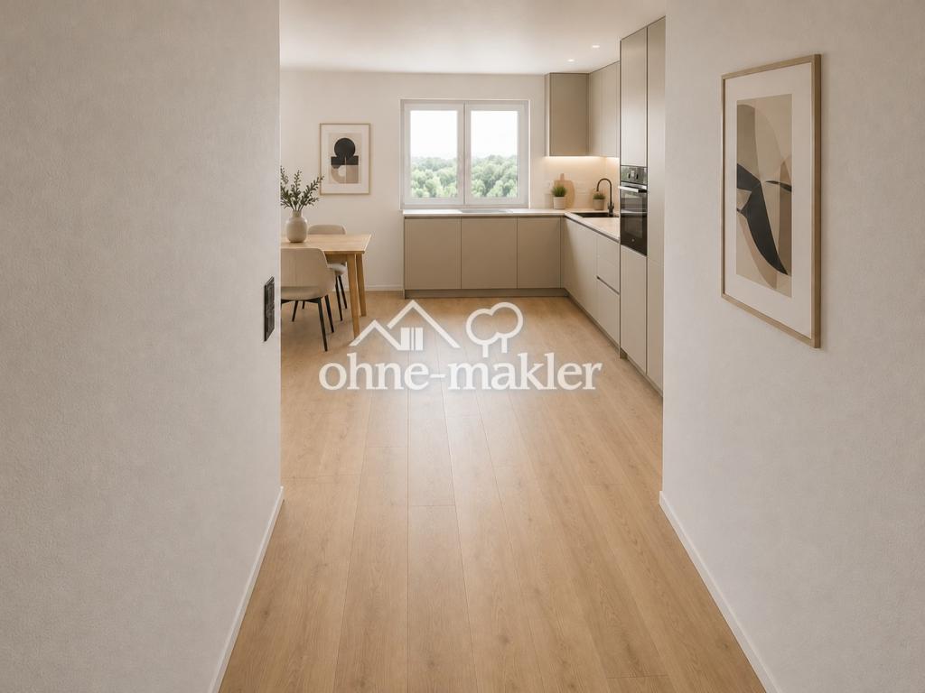 Moderne 2-Zimmer-Wohnung mit Balkon und Weitblick | KfW 40 QNG | Erstbezug - Foto 4