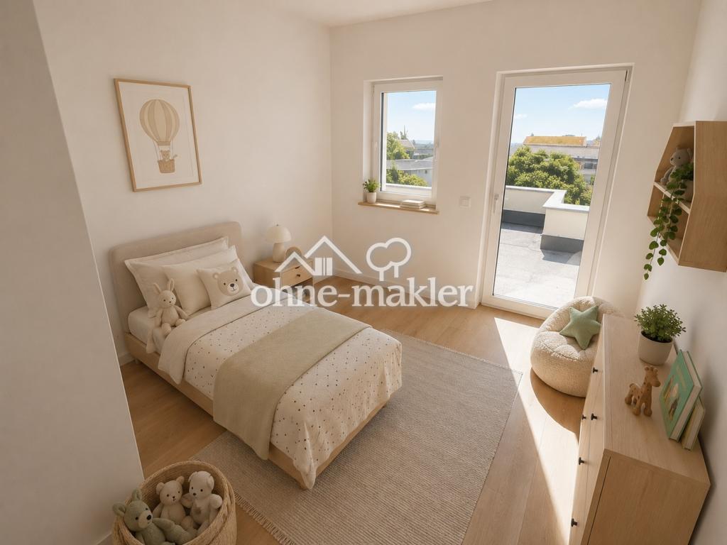 Exklusives Penthouse | 115 m² | Doppelgarage | KfW 40 QNG | Traumhafter Ausblick - Photo 4