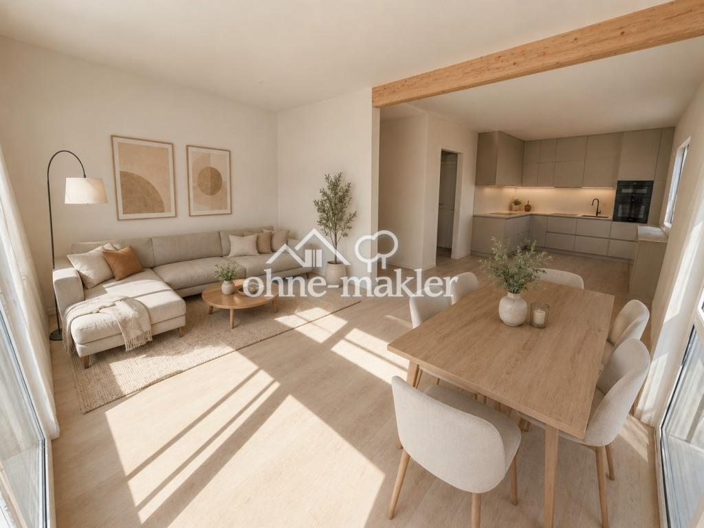 Exklusives Penthouse | 115 m² | Doppelgarage | KfW 40 QNG | Traumhafter Ausblick - Photo 1