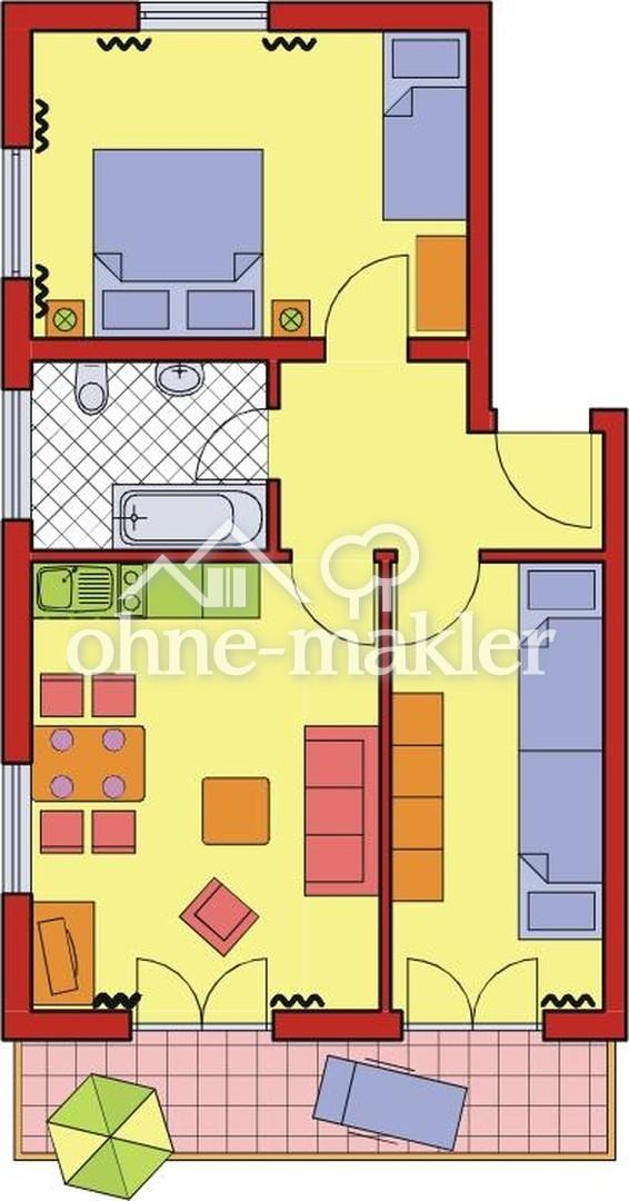 Bad Tölz, Wohnung möbliert auf Zeit, Mindestaufenthalt 3 Monate - Photo 2
