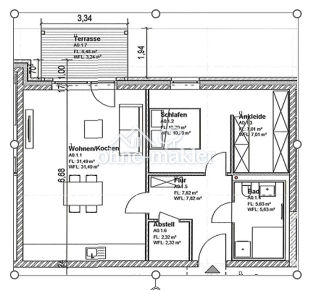 Erstbezug: Moderne Erdgeschosswohnung mit Terrasse und energieeffizientem Wohnkomfort - Foto 1
