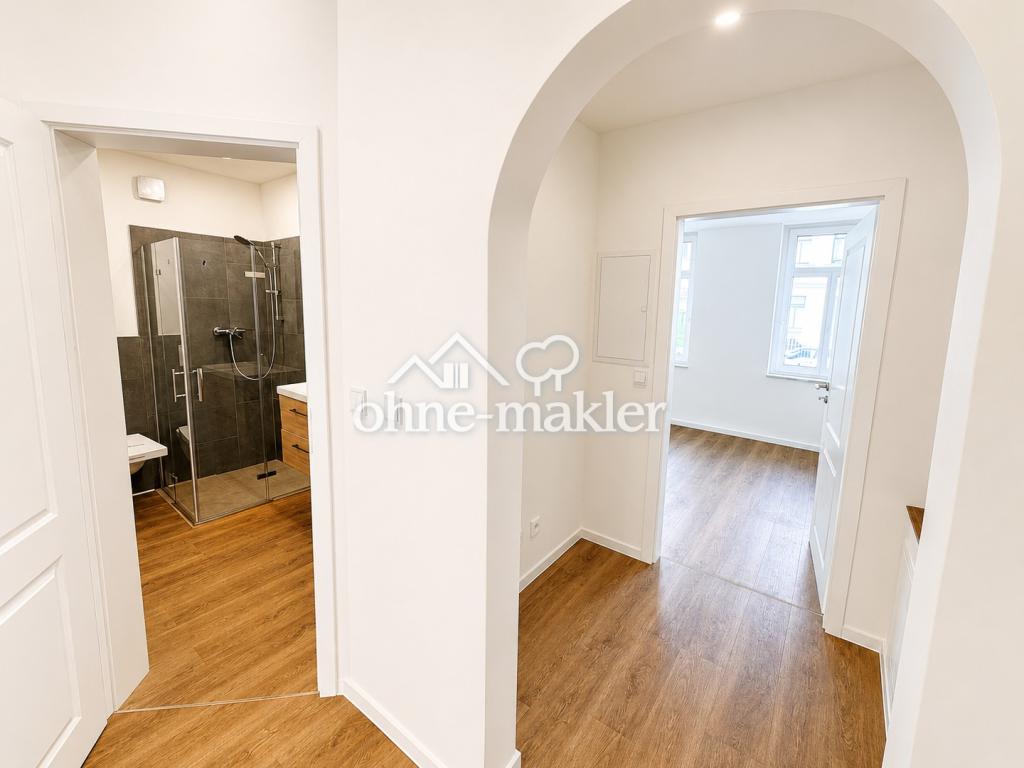 Wunderschön sanierter Altbau mit Fußbodenheizung und Gartenanteil – Erstbezug in Gohlis - Foto 5