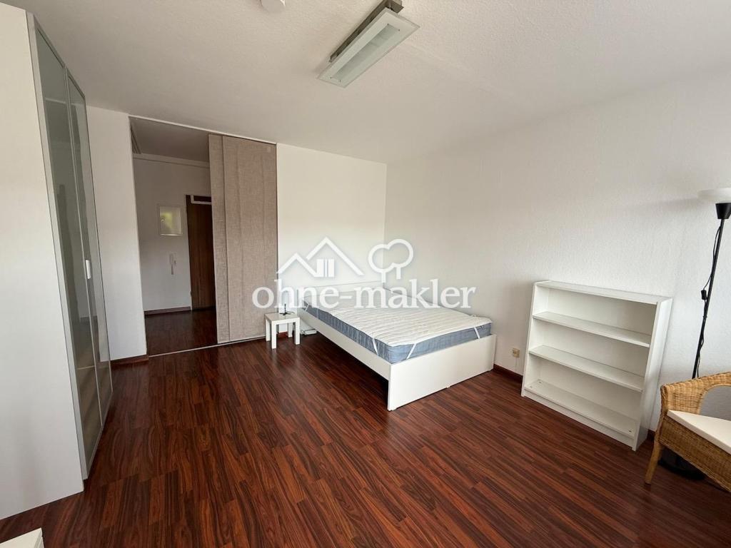 Möbliertes 1-Zimmer-Apartment mit Balkon & Stellplatz nahe Heidelberg - Photo 1