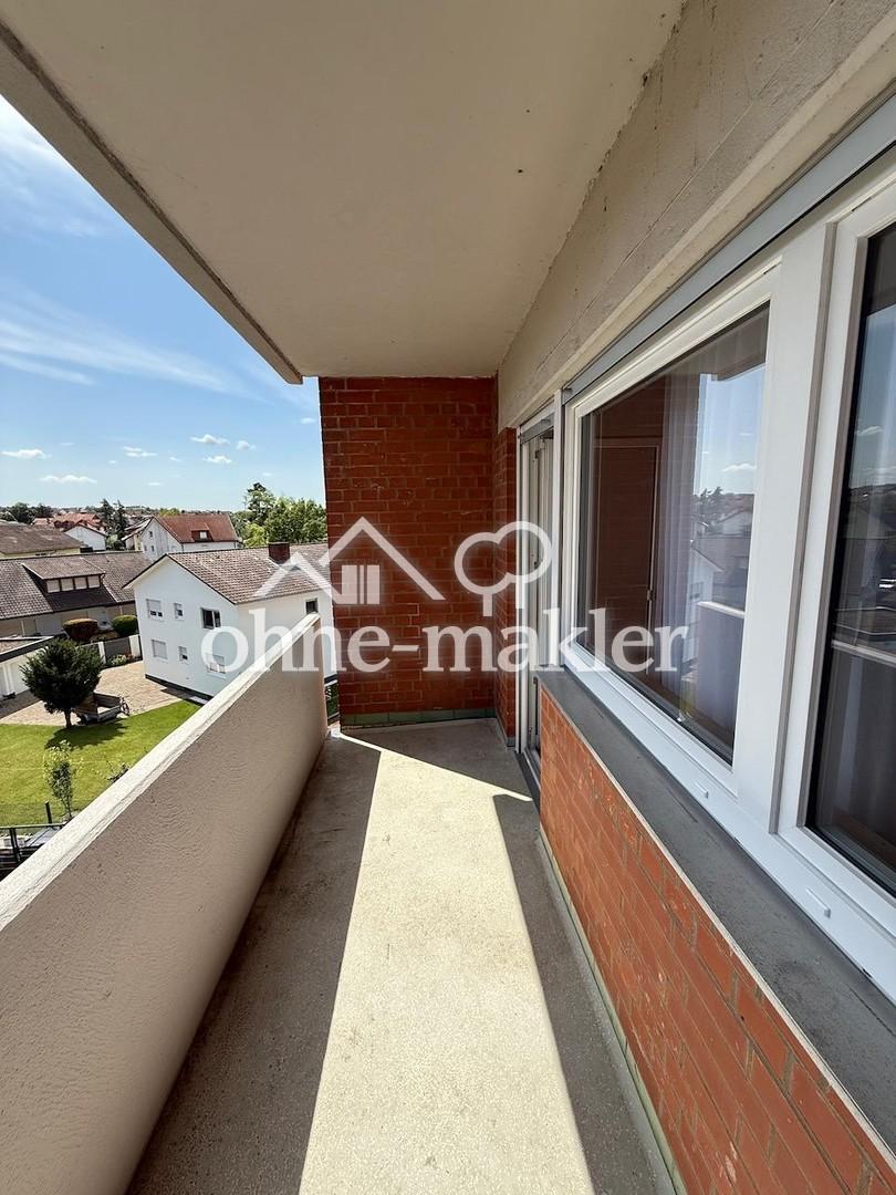 Möbliertes 1-Zimmer-Apartment mit Balkon & Stellplatz nahe Heidelberg - Photo 5