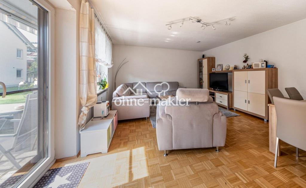 Helle 4-Zimmer-EG-Wohnung mit Terrasse, Hobbyraum & TG in Pliening - Photo 3
