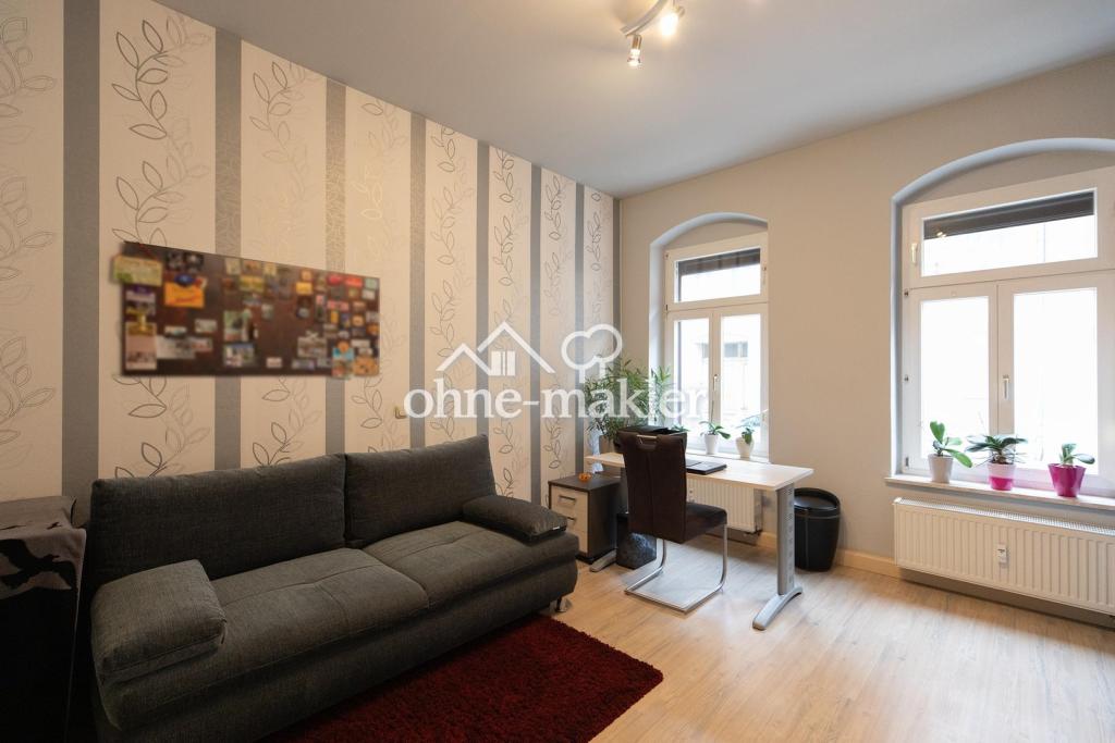 Stilvolle 3-Raum-Wohnung mit hochwertiger Einbauküche sowie Gartenmitnutzung - Foto 2