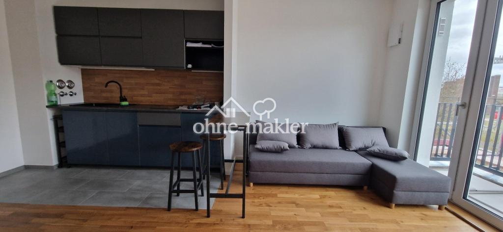 Hochwertige Neubauwohnung | Dachgeschoss | großer Südwestbalkon | voll möbliert - Foto 2