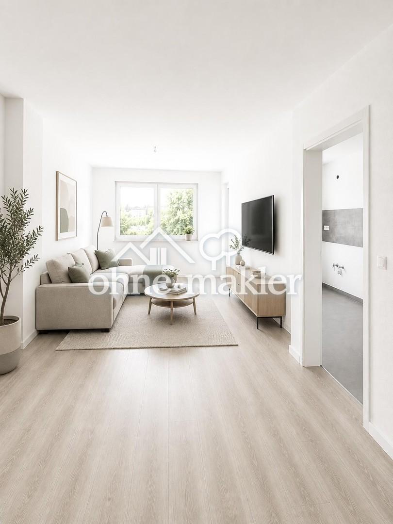 Modernisierte 3,5-Zimmer-Wohnung mit Balkon und Fußbodenheizung - Photo 1
