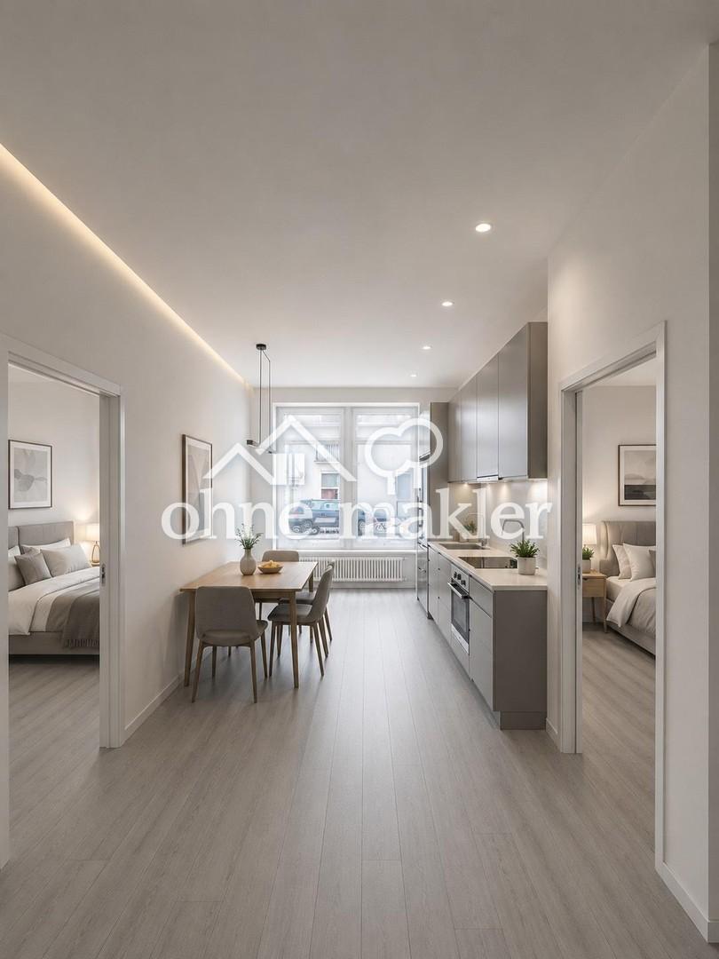 Neu ausgebaute 3-Zimmer-Wohnung im Erdgeschoss - Foto 3