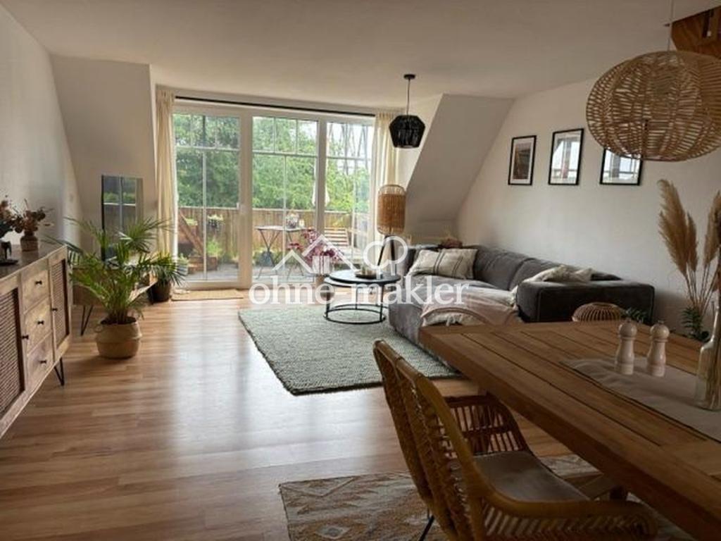 Lichtdurchflutete 3-Zimmer-Wohnung mit Südbalkon – mit energetisch neuen Fenstern / 3 min zum Kanal - Foto 2