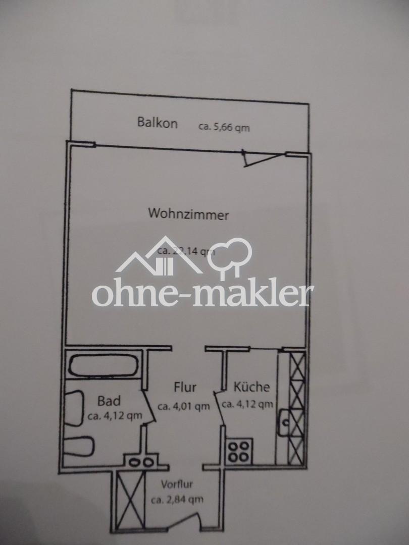 Helle, gut geschnittene 1-Zi. Wohnung in Bramfeld, ab sofort verfügbar - Photo 4