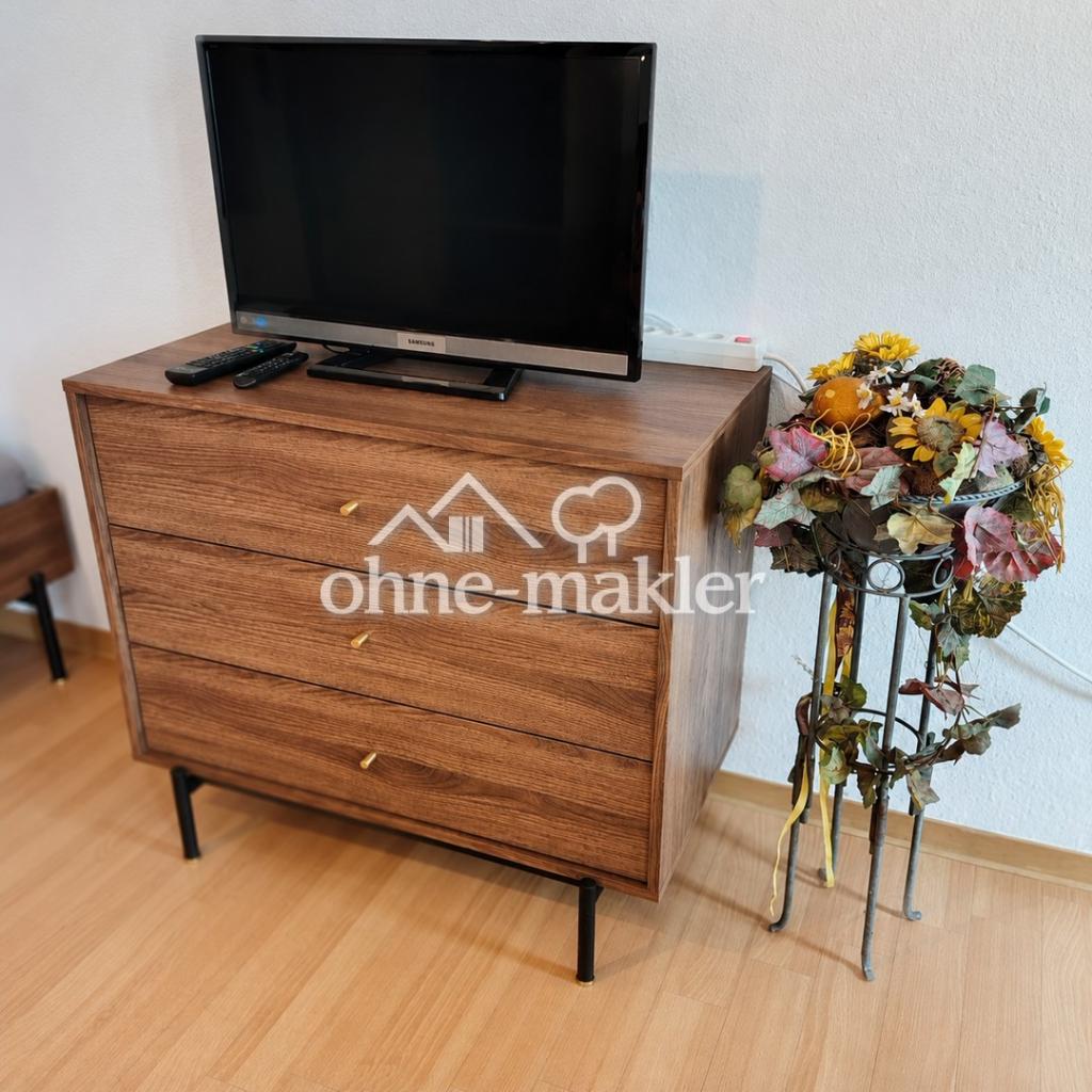 Möbliertes 1 Zimmer Wohnung mit Balkon, Stellplatz und Pauschalmiete - Foto 1