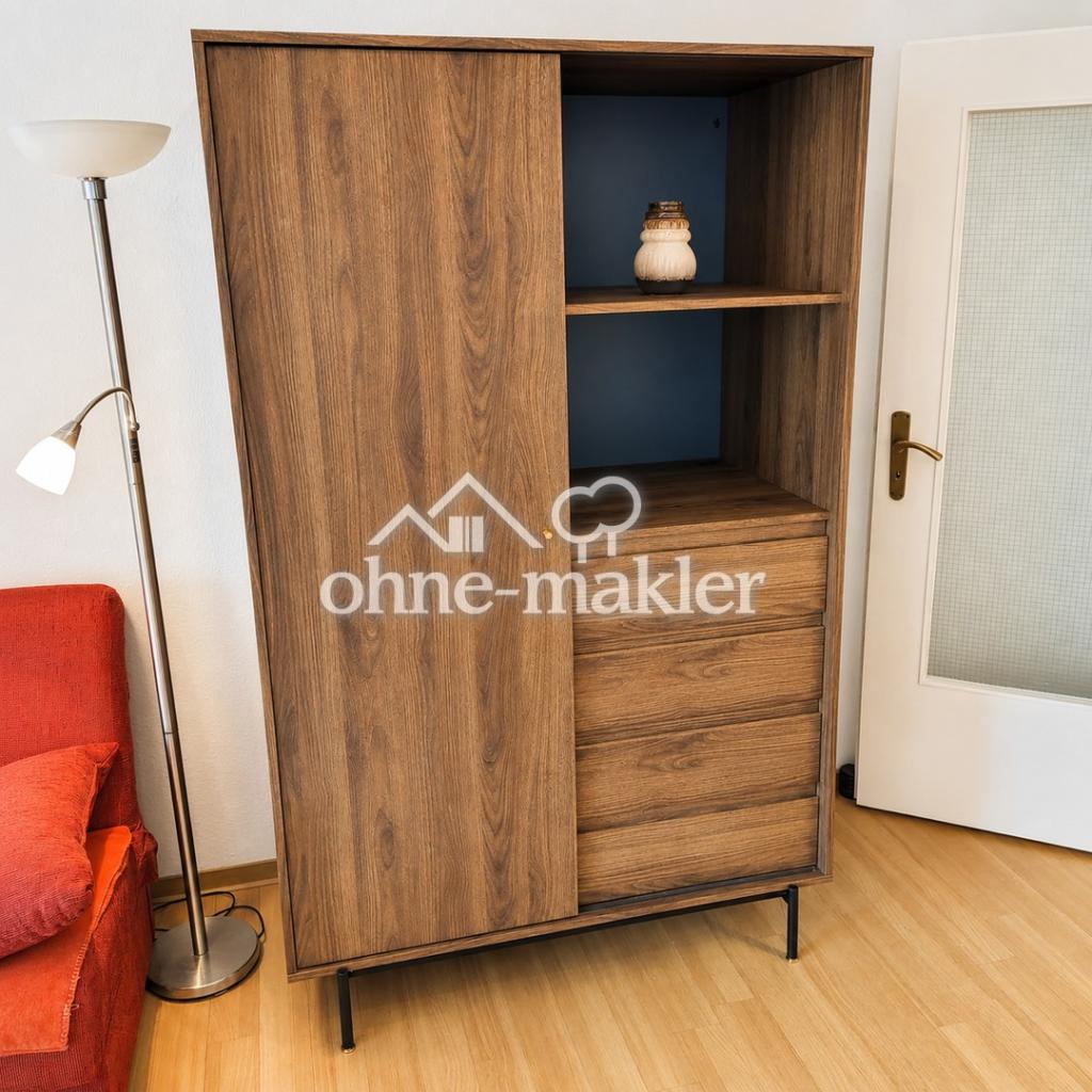 Möbliertes 1 Zimmer Wohnung mit Balkon, Stellplatz und Pauschalmiete - Foto 2